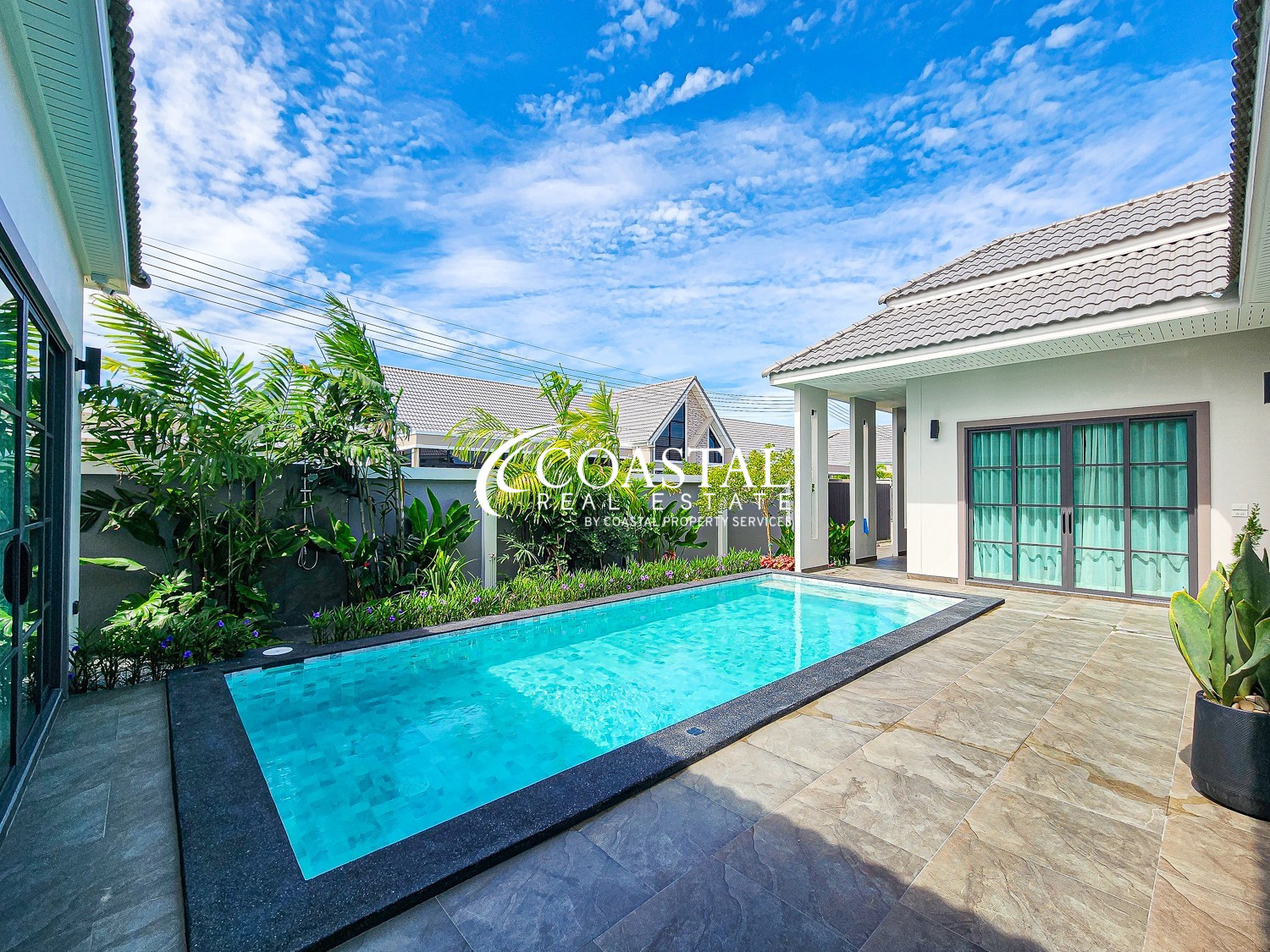 House for sale at Parkside Pool Villas in East Pattaya H015492 House for sale at Parkside Pool Villas in East Pattaya H015492